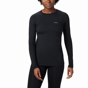 Columbia Midweight Stretch Baselayer Långärmad Tröja Dam Svarta (VBIGZ7013)